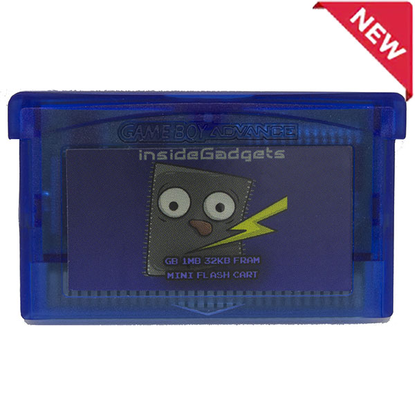Gameboy 4MB 128KB FRAM Flash Cart (Low power, Perfect for LSDJ