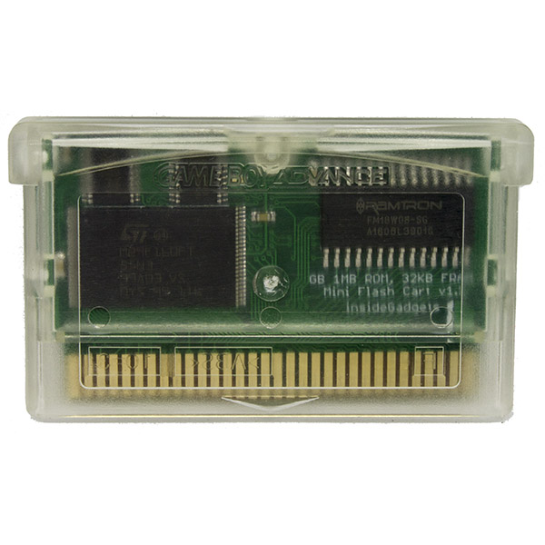 FRAM Mini Flash Cart (fits in a GBA cartridge for GBA/GBA SP) – insideGadgets Shop